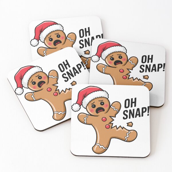 Item preview, Oh Snap Christmas Cookie Man Bited designed and sold by MonkiFlipp.