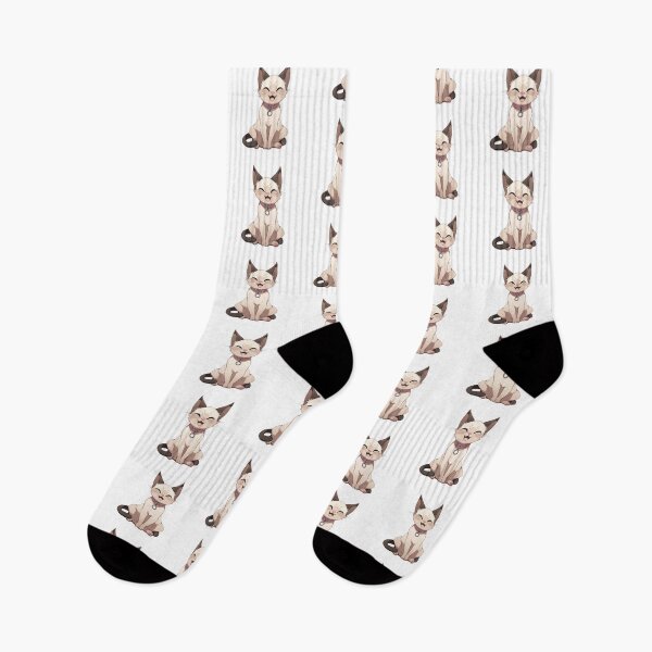 Item preview, Siamese cat designed and sold by MendaciousMina.