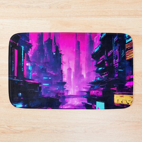 Item preview, Sci-Fi Cyber Cityscape 9 designed and sold by Tom-Johnson.