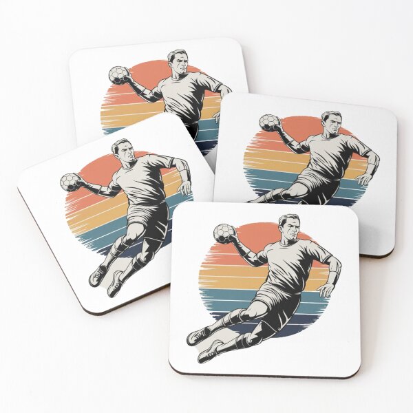 Item preview, Retro Vintage Trendy Modern Handball Player  designed and sold by SOUFIANE1991.