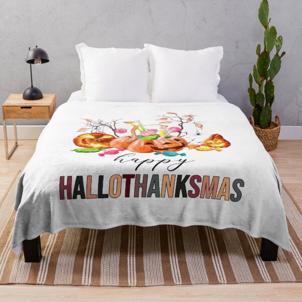 Item preview, Happy HalloThankmas - Festive Holiday Design designed and sold by Fernandink1.