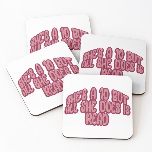 Item preview, Shes a 10 but all she does is read designed and sold by Jodoillustration.