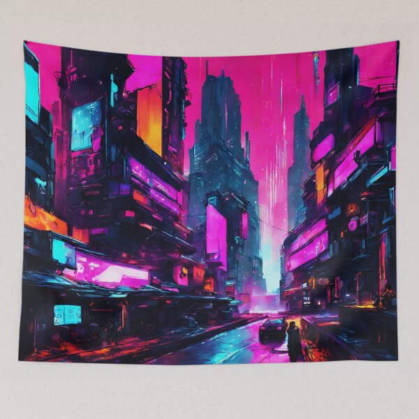 Item preview, Sci-Fi Cyber Cityscape 10 designed and sold by Tom-Johnson.
