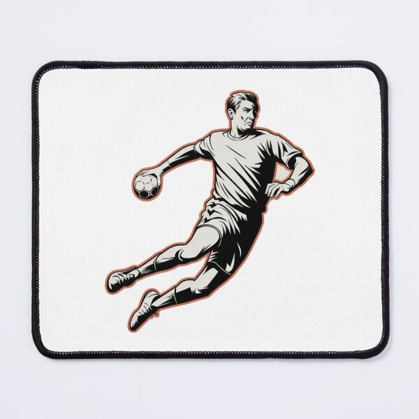 Item preview, Retro Vintage Trendy Modern Handball Player designed and sold by SOUFIANE1991.