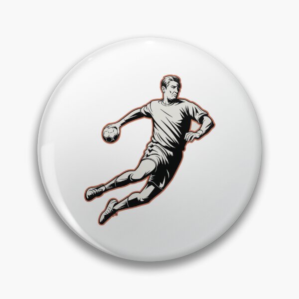 Item preview, Retro Vintage Trendy Modern Handball Player  designed and sold by SOUFIANE1991.