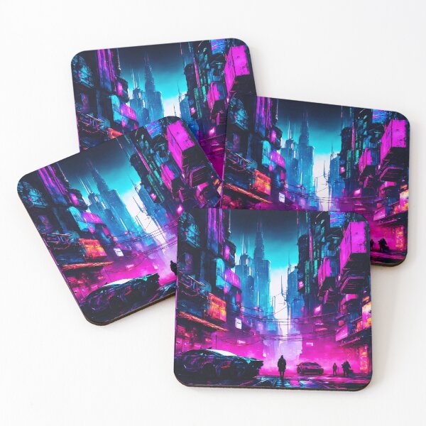 Item preview, Sci-Fi Cyber Cityscape 11 designed and sold by Tom-Johnson.