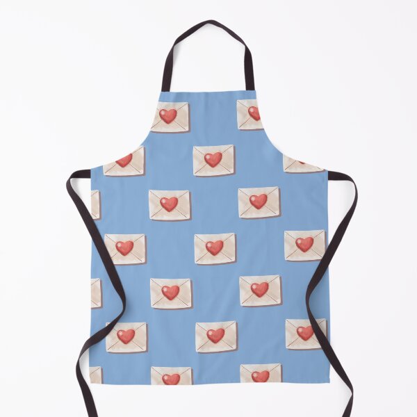 Item preview, Love Letters on Blue Pattern designed and sold by Nastasiakhmnk.