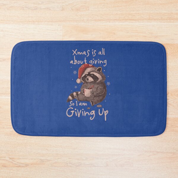 Item preview, Giving Up Christmas - Funny Cute Sarcasm Christmas Raccoon Holiday Gift designed and sold by EduEly.