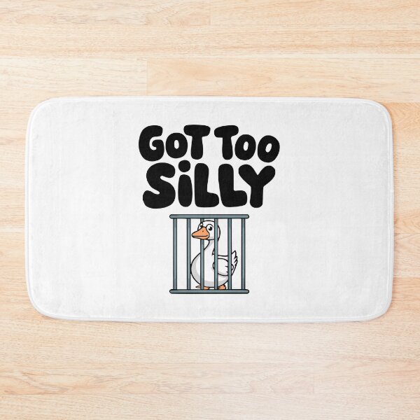 Item preview, Got Too Silly! Cute Silly Goose designed and sold by PMCreative.