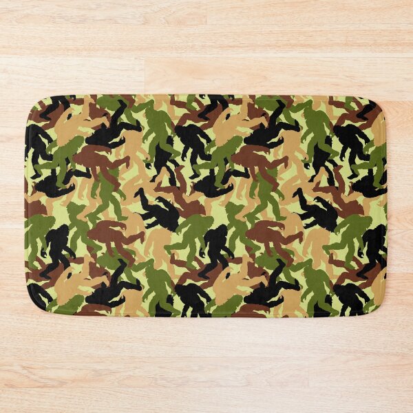 Item preview, Bigfoot Camouflage Camo Print Pattern designed and sold by HotHibiscus.