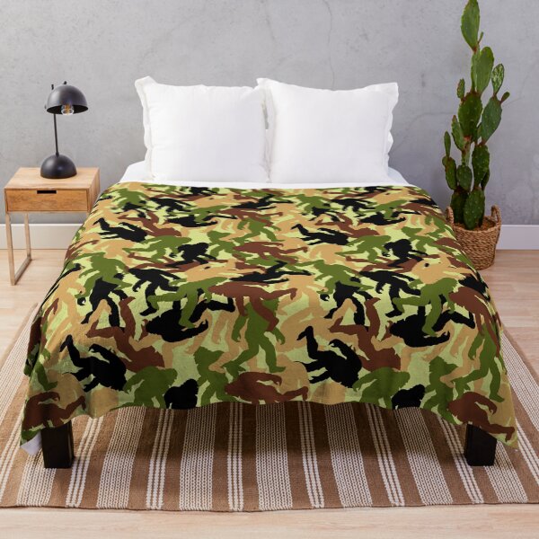 Item preview, Bigfoot Camouflage Camo Print Pattern designed and sold by HotHibiscus.