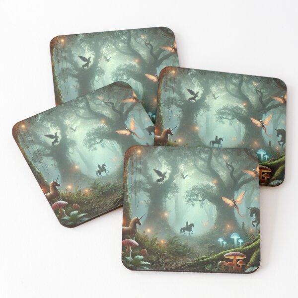 Item preview, Unicorn Universe, Mythological Forest designed and sold by WyckedLynn.