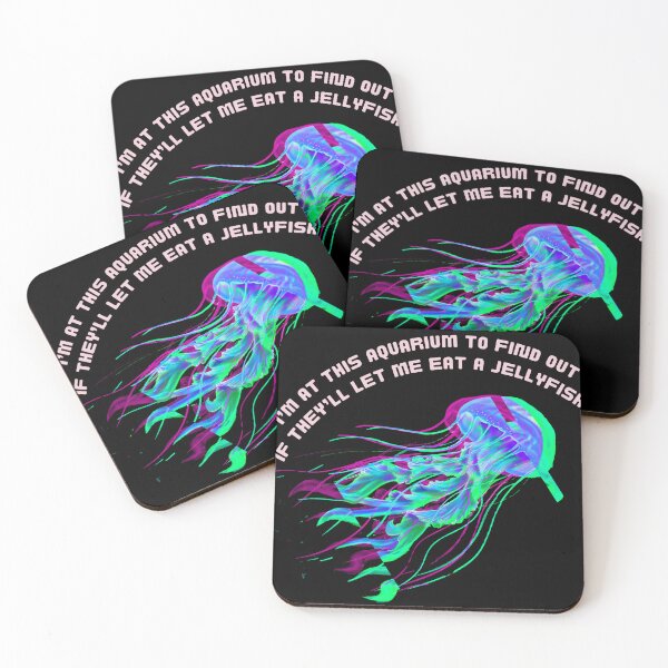 Item preview, Eat a Jellyfish designed and sold by FrogMoonshot.