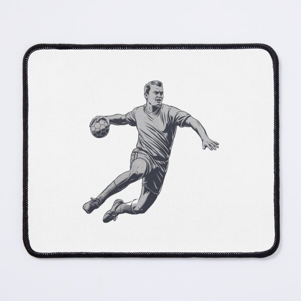 Item preview, Retro Vintage Trendy Modern Handball Player designed and sold by SOUFIANE1991.