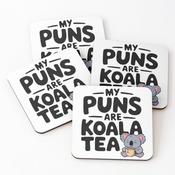 Item preview, My Puns Are Koala Tea! Cute Koala Tea Pun designed and sold by PMCreative.