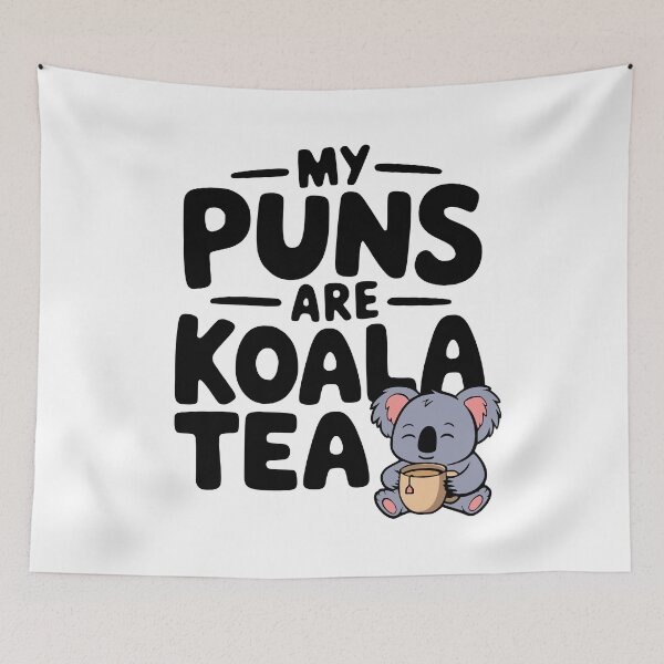 Item preview, My Puns Are Koala Tea! Cute Koala Tea Pun designed and sold by PMCreative.