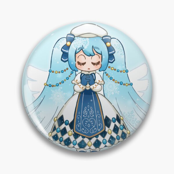 Item preview, Glowing Snow Miku designed and sold by koomalaama.