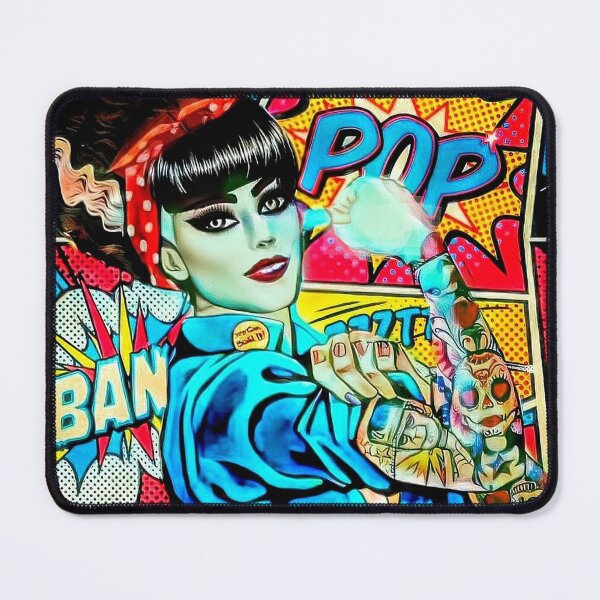Item preview, Bride the Riveter Pop art designed and sold by RevolutionY2k.