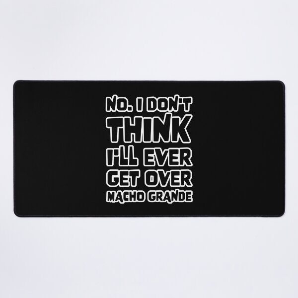 Item preview, Airplane I'll never be Over Macho Grande Quote designed and sold by Boxing Kangaroo Retail Company.