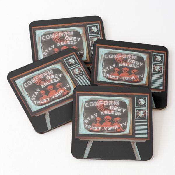 Item preview, Subliminal messages - Trust your TV  designed and sold by PitchBlackIcon.