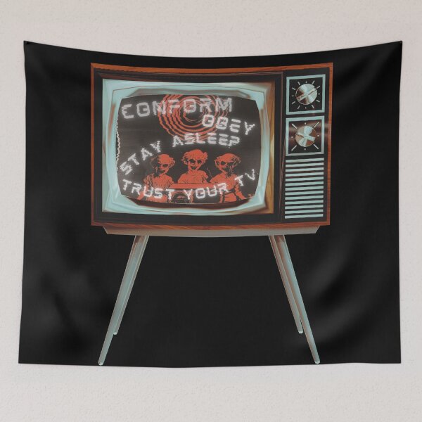 Item preview, Subliminal messages - Trust your TV  designed and sold by PitchBlackIcon.