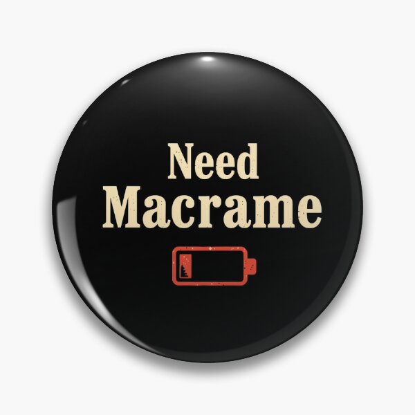 Item preview, Low Battery Need Macrame Activities Hobbies designed and sold by svarupa.
