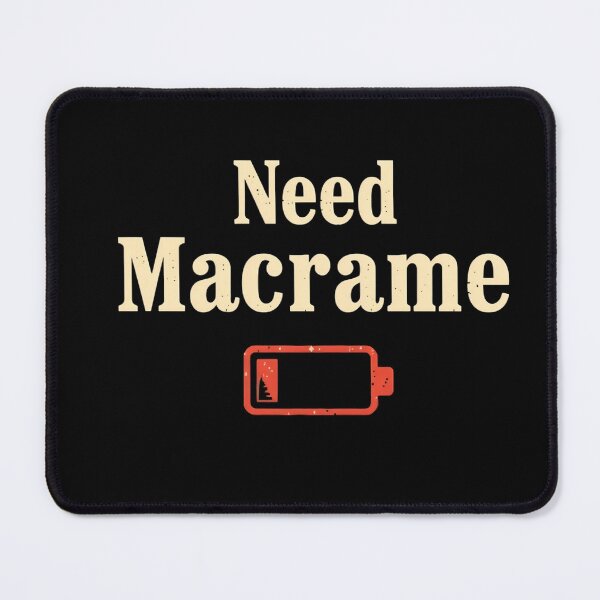 Item preview, Low Battery Need Macrame Activities Hobbies designed and sold by svarupa.