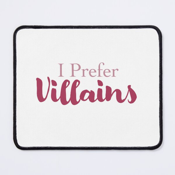 Item preview, I Prefer Villains designed and sold by Jodoillustration.