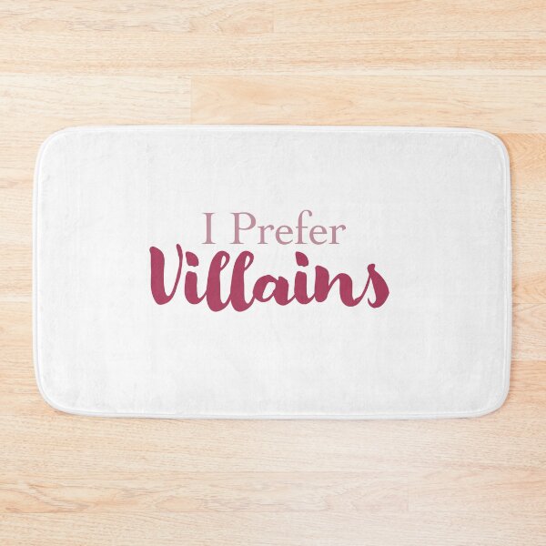 Item preview, I Prefer Villains designed and sold by Jodoillustration.