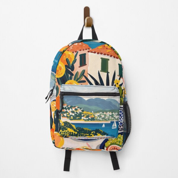 Item preview, Mediterranean Seaside Breakfast Escape - Painting Matisse Style designed and sold by regnumsaturni.