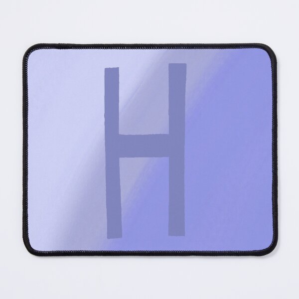 Item preview, Periwinkle H with Gradient Background designed and sold by MusicQueen17.