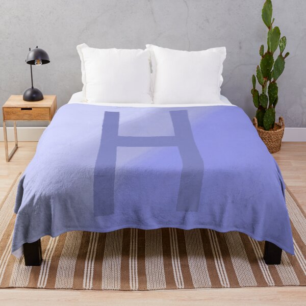 Item preview, Periwinkle H with Gradient Background designed and sold by MusicQueen17.