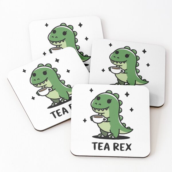 Item preview, Tea Rex - Cute Dinosaur designed and sold by MonkiFlipp.