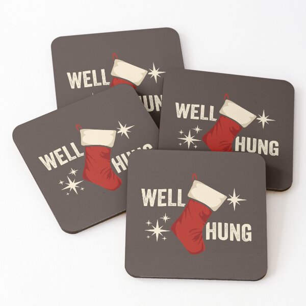 Item preview, Well Hung - Funny Christmas Stocking designed and sold by hadleyfoo.