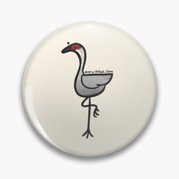 Item preview, Silly Stickers Crane designed and sold by Alex Helms Illustrations.