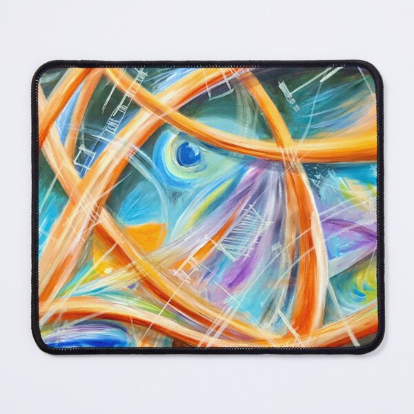 Item preview, paths and curves abstract designed and sold by Tereza Pilar Art.