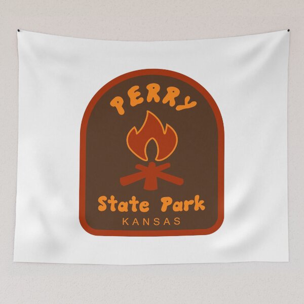 Item preview, Perry State Park Kansas Campfire designed and sold by bivenart.