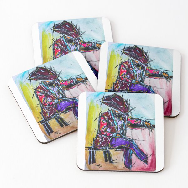 Item preview, Bar Stool Cowboy designed and sold by MTPArtwork.