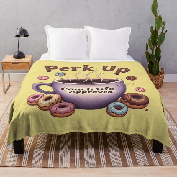 Item preview, Perk Up: Coffee and Donut Bliss designed and sold by PosiPrints.