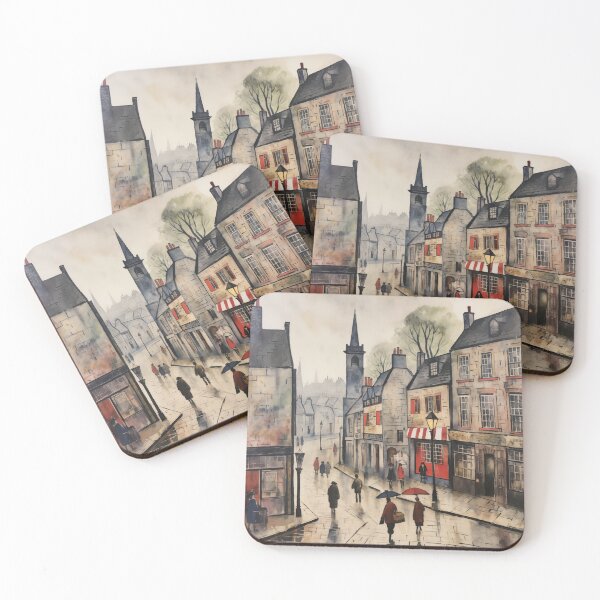 Item preview, Abstract Holmfirth Lowry designed and sold by Ford House Gallery.