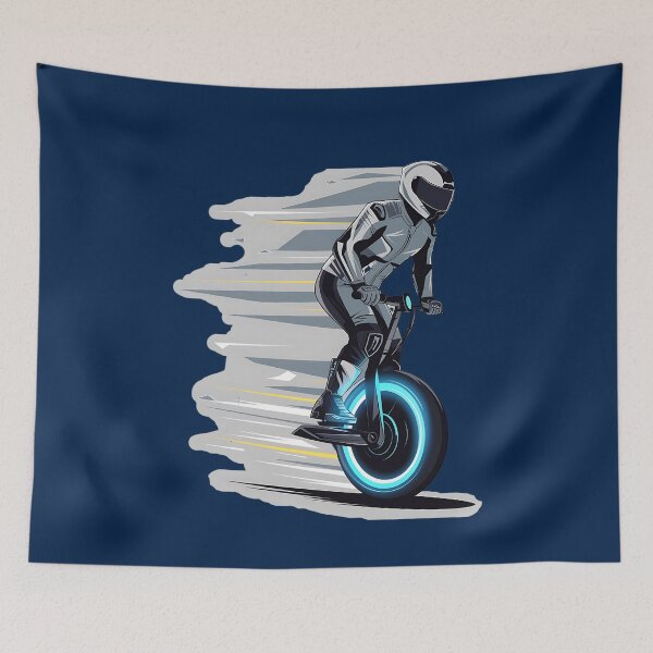 Item preview, Futuristic Unicycle Design designed and sold by TeeGrit.