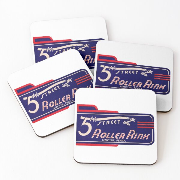 Item preview, 5th Street Roller Rink Lemoyne Pennsylvania Skating Rink Sticker Decal Label  designed and sold by tislord.