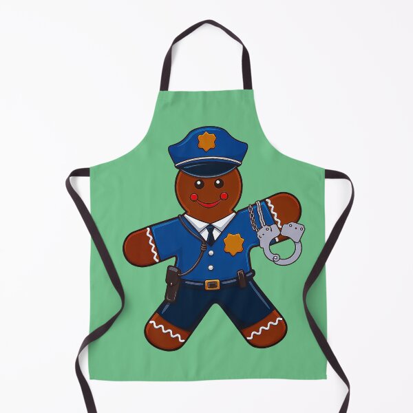 Item preview, Gingerbread Police Officer Sweet Law Enforcer designed and sold by Amanda's Factory.