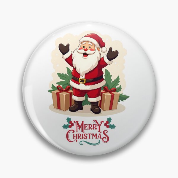 Item preview, Diseño de Papá Noel feliz Navidad designed and sold by Shamrocx.