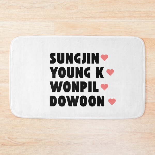 Item preview, DAY 6 with Member Names Kpop Group Design  designed and sold by AJUNICE STUDIO.