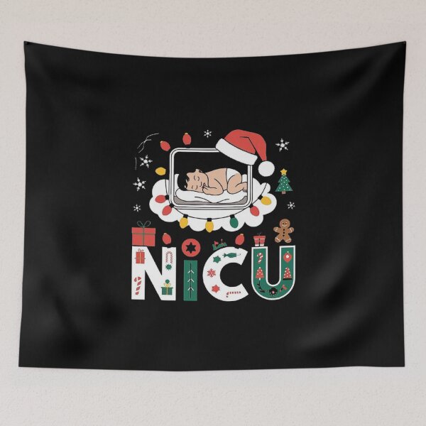 Item preview, Neonatal Intensive Care Unit Baby Christmas NICU Nurse Gifts  designed and sold by love3617.