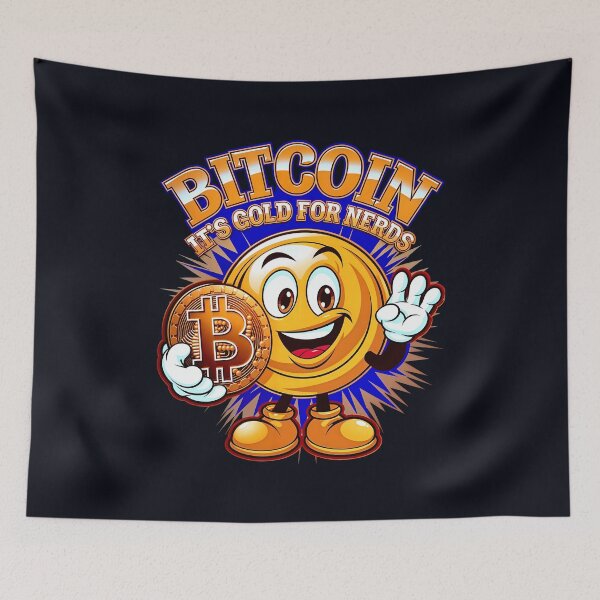 Item preview, Bitcoin It's Gold For Nerds Funny Quote designed and sold by TheArtOfPat.