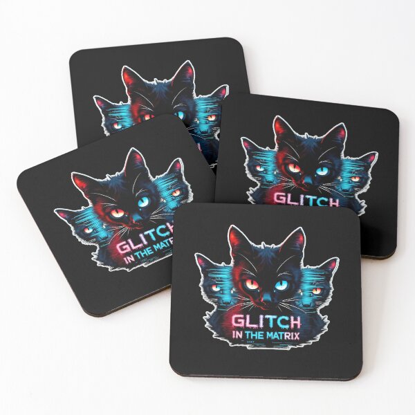 Item preview, Phase-shifted cat in retro look designed and sold by ArtCreator2023.