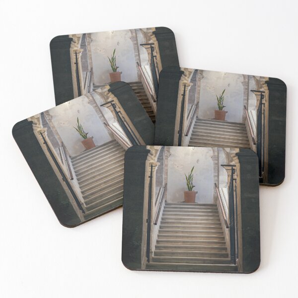 Item preview, Distressed Staircase Ortigia Sicily designed and sold by PhotoArt by Joan Carroll.