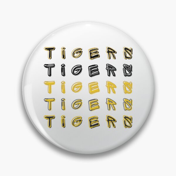 Item preview, YELLOW BLACK REPEATING TIGERS designed and sold by jtozdesigns.